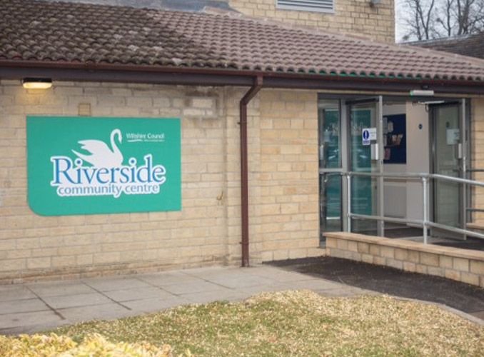 Entrance to community centre